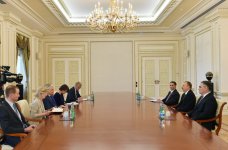 Ilham Aliyev receives delegation led by Belgian deputy PM