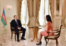 Azerbaijani president interviewed by Russia-24 channel (PHOTO, VIDEO) (UPDATE)
