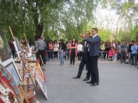 Gənclər Avropa Oyunlarına yaradıcı dəstək festivalı keçiriblər (FOTO)