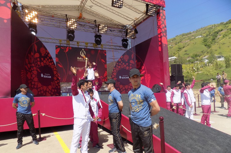 European Games torch delivered in Yardimli
