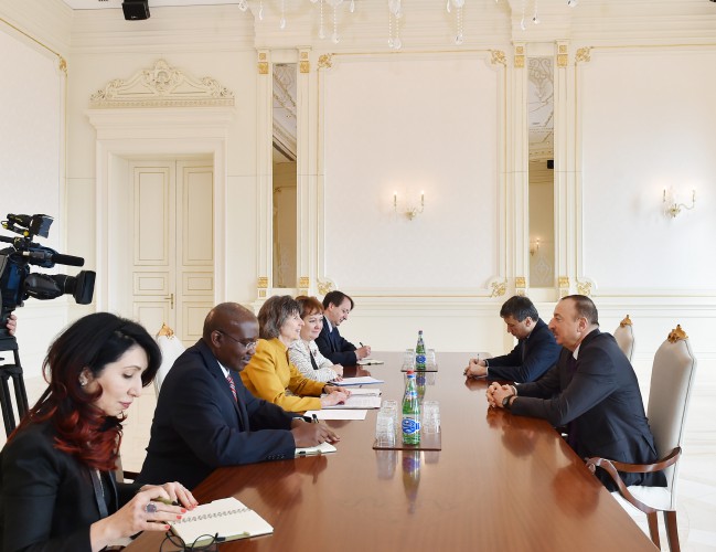 Azerbaijani president receives WB delegation