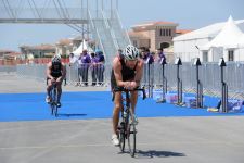 Baku 2015 hosts historic first ever triathlon