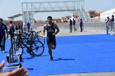 Baku 2015 hosts historic first ever triathlon