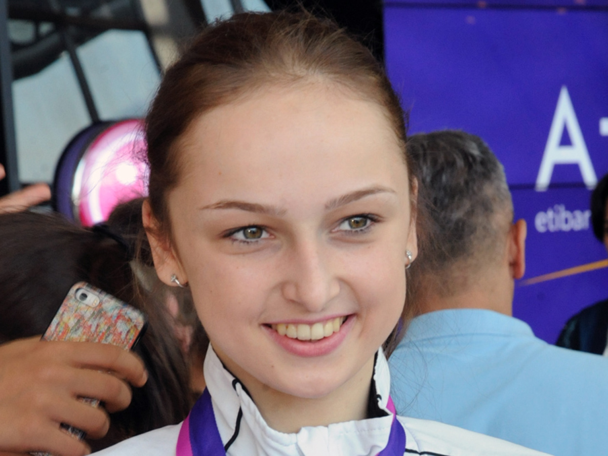 Azerbaijani Baku 2015 silver medalist dedicates her victory to Azerbaijan