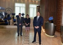 Prezident İlham Əliyev və xanımı “İnturist” otelinin açılışında iştirak ediblər (FOTO)