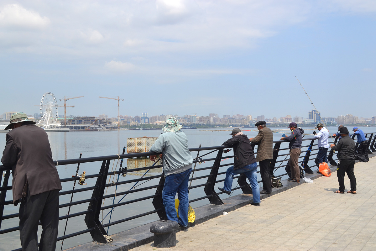 Гости Евроигр смогут порыбачить в Каспийском море (ФОТО)