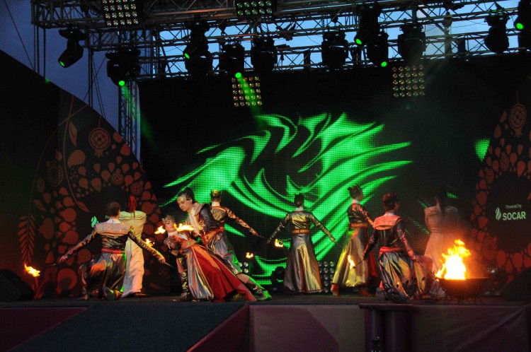 Фестиваль Огня в Сабирабаде (ФОТО)