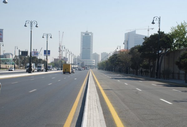 Bakının bir sıra mərkəzi yollarında hərəkət tam məhdudlaşdırılacaq