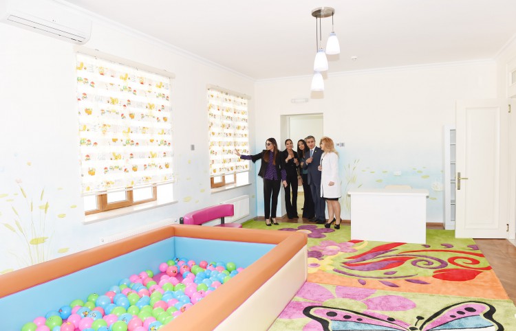 Mehriban Aliyeva attends opening of orphanage-kindergarten No. 1 in Baku after major overhaul