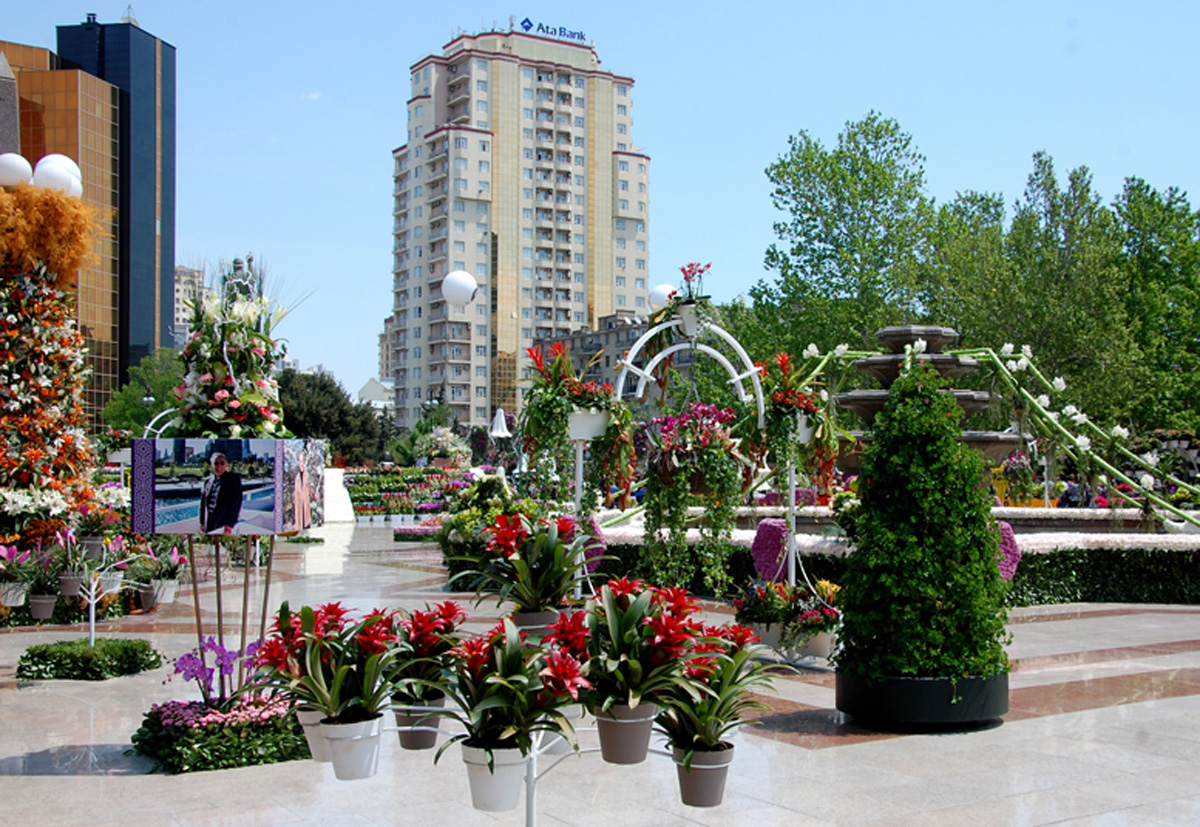 Изменен формат праздника цветов в Баку