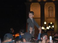 В Баку состоялся праздничный салют (ФОТО)