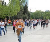 Birinci Avropa Oyunları ilə bağlı Bakıda yürüş keçirilib (FOTO) (ƏLAVƏ OLUNUB)