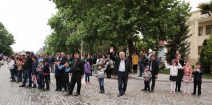 European Games’ torch brought to Azerbaijan’s Yevlakh district (PHOTO)
