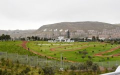 Azerbaijani president and his spouse attend opening of Bike Park (PHOTO)