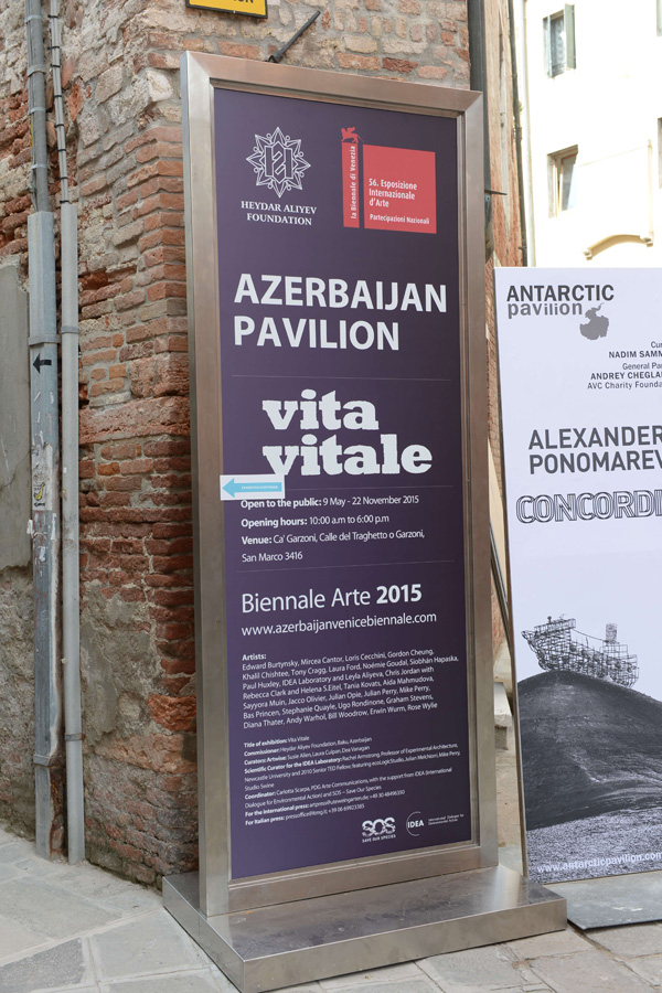 Venesiyada Azərbaycan pavilyonunun açılışından videoçarx yayımlanıb (FOTO+VİDEO)