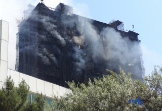 «Азеришыг» списал все долги жильцов сгоревшего здания в Баку