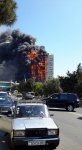 Residential building on fire in Baku (PHOTO,VIDEO)