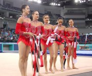 Testing exercises of gymnasts held in Baku in anticipation of European Games (PHOTO)