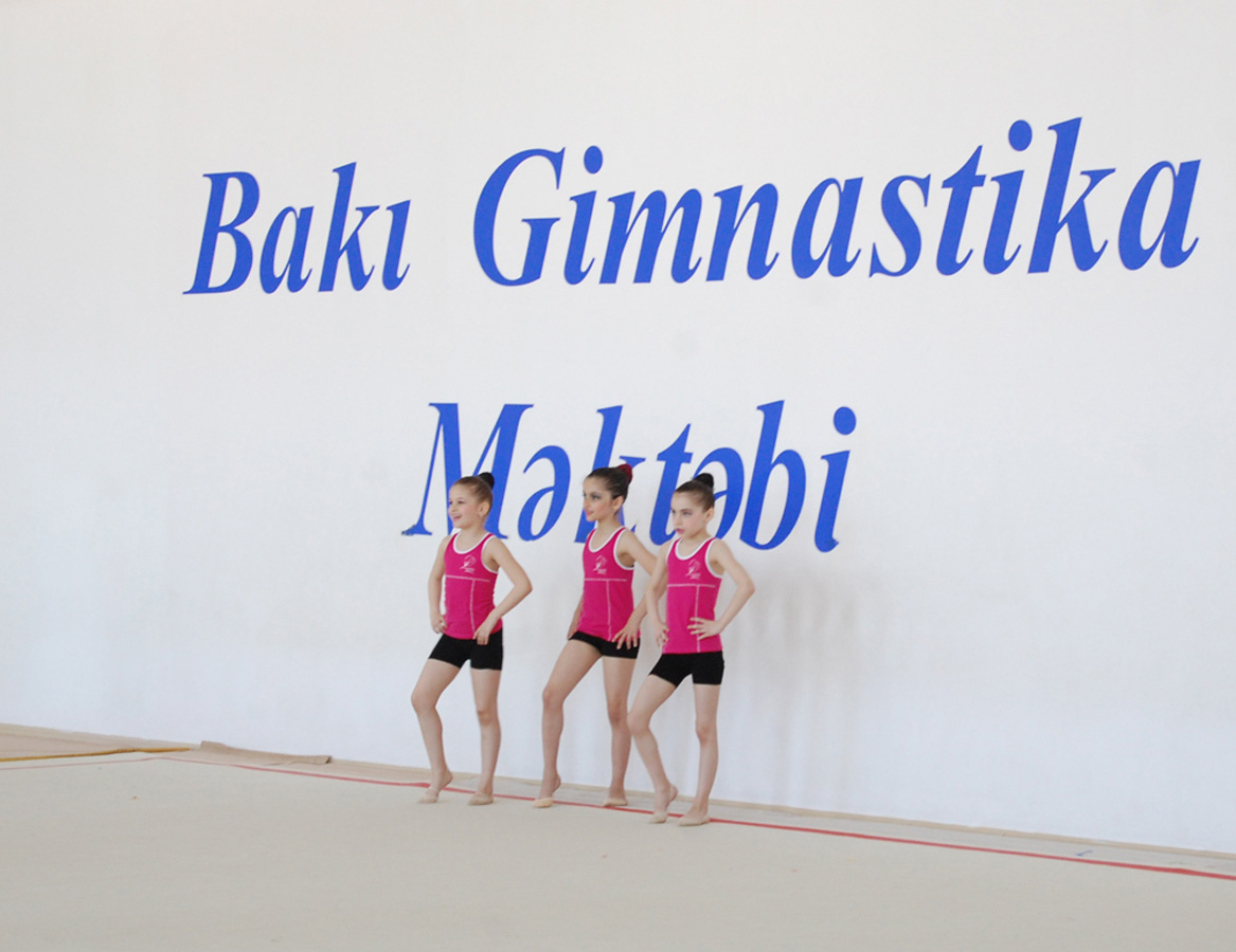 Bədii gimnastika üzrə festival yarışları keçirilib (FOTO)