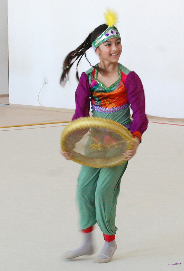 Bədii gimnastika üzrə festival yarışları keçirilib (FOTO)