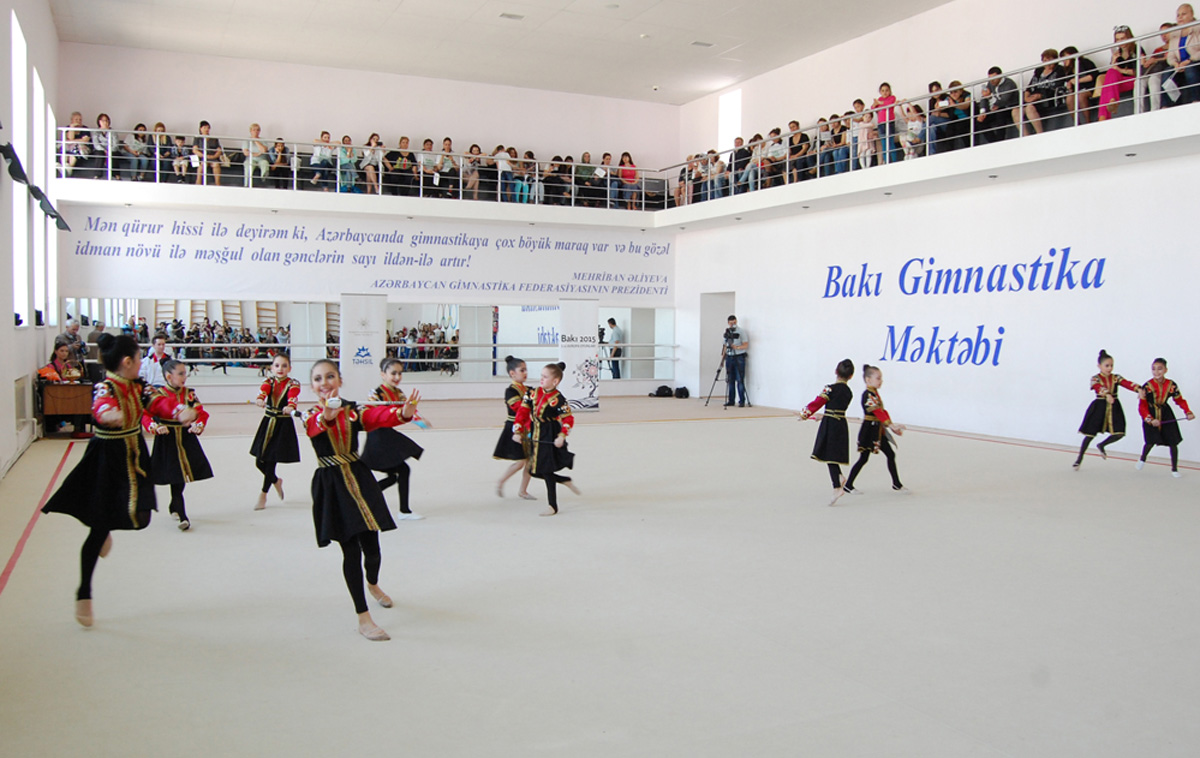 В Азербайджане существует большой интерес к гимнастическим видам спорта