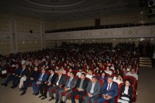 "Qanlı yanvar" filminin Bakı Dövlət Universitetində nümayişi olub (FOTO)