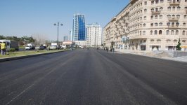 В Баку после ремонта открывается проспект Нобеля (ФОТО)