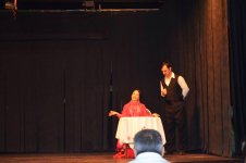 Азербайджанские студенты поставили спектакль по пьесе Гоголя (ФОТО)