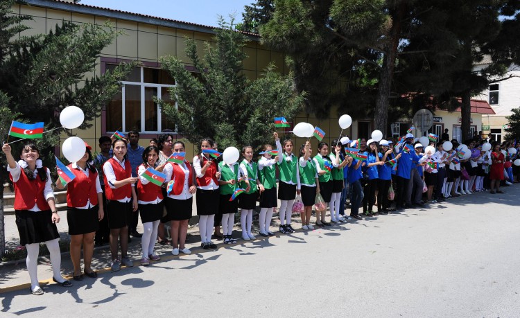 European Games torch brought to Azerbaijan’s Ujar district (PHOTO)