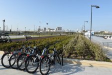 Azerbaijani president and his spouse attend opening of Boyukshor boulevard and park (PHOTO)