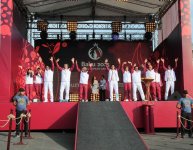 Birinci Avropa Oyunlarının məşəli Zaqatalaya gətirilib (FOTO+VİDEO)