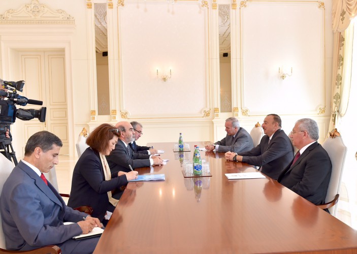 President Ilham Aliyev received a delegation led by FAO Director-General