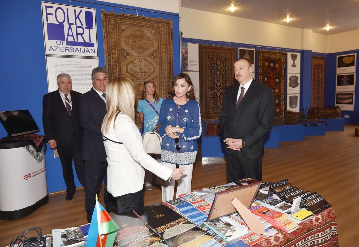 Президент Ильхам Алиев и его супруга приняли участие в открытии Деревни атлетов и Медиа-деревни  (ФОТО)