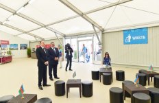 Ilham Aliyev, his spouse attend opening of Athletes and Media Villages of European Games (PHOTO)