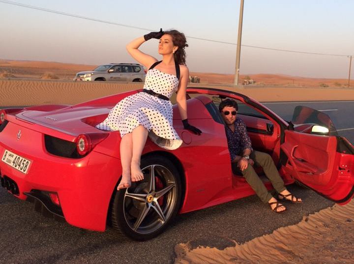 Нури Серинлендириджи и Евгения Широких сняли в Дубае клип "Я, я, я" (ФОТО)