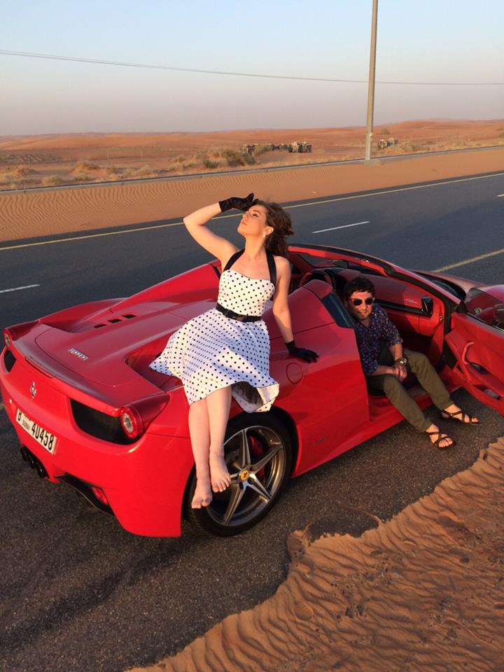 Нури Серинлендириджи и Евгения Широких сняли в Дубае клип "Я, я, я" (ФОТО)