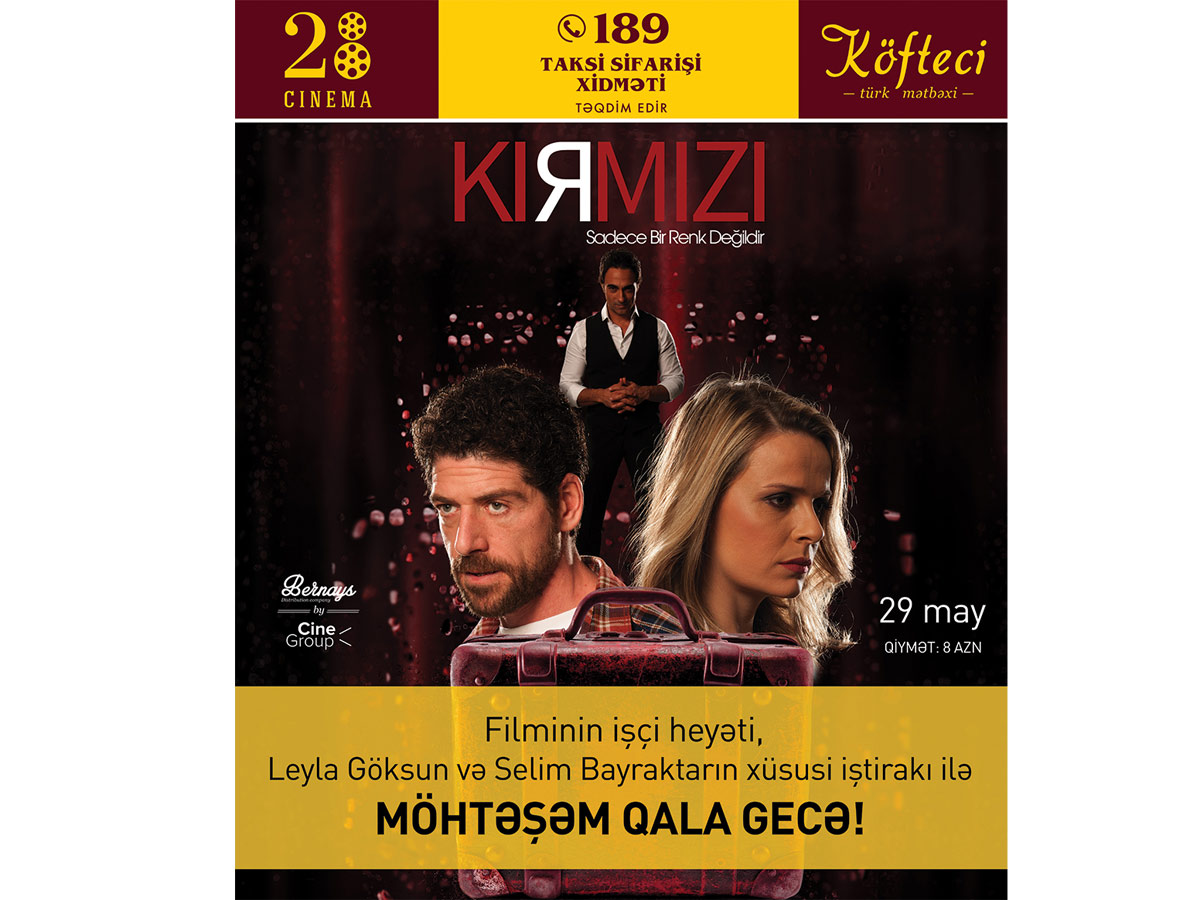 Ужасные последствия... - турецкие звезды представят в Баку фильм "Красный"