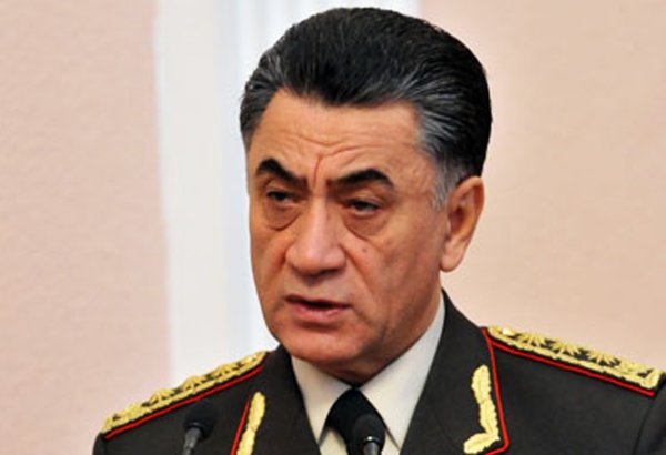 Azerbaijani Security Council secretary addresses interior ministry staff