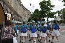 Kiev holds march dedicated to first European Games (PHOTO)