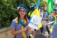 Kiev holds march dedicated to first European Games (PHOTO)