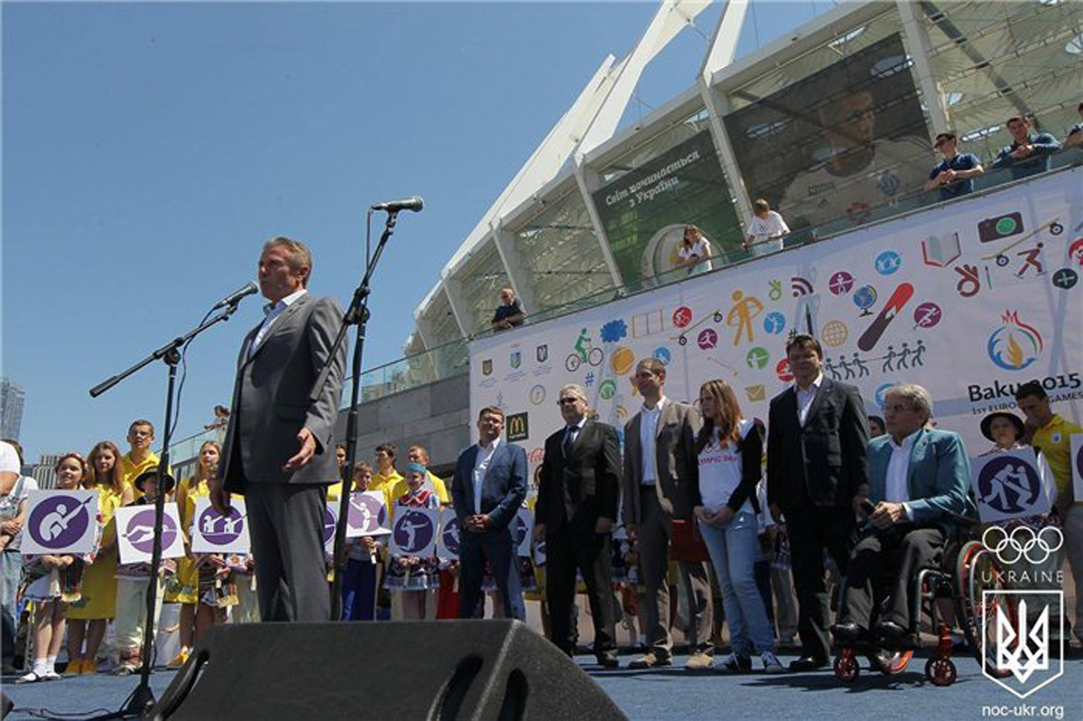 В Киеве состоялась еще одна презентация Евроигр (ФОТО)