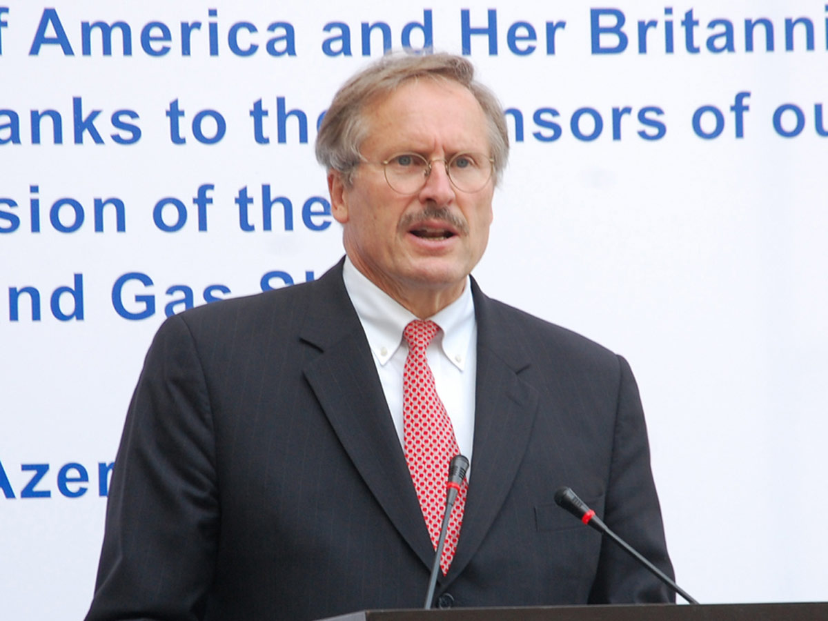 US ambassador to Azerbaijan visits Baku 2015 Athletes Village