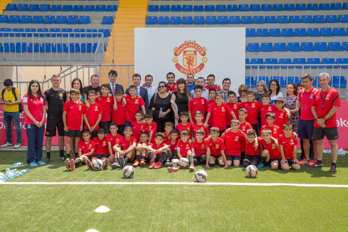 Next stage of Manchester United Summer Soccer School starts (PHOTO)