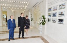 Ilham Aliyev, his spouse attend opening of administrative building of Azerbaijan Boxing Federation and  “Qafqaz Baku Sport Hotel”