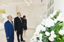Ilham Aliyev, his spouse attend opening of administrative building of Azerbaijan Boxing Federation and  “Qafqaz Baku Sport Hotel”