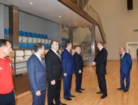 Ilham Aliyev, his spouse attend opening of administrative building of Azerbaijan Boxing Federation and  “Qafqaz Baku Sport Hotel”