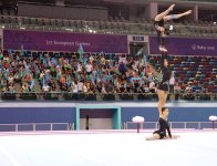 Birinci Avropa Oyunları ərəfəsində gimnastların sonuncu yoxlama məşqləri keçirilib (FOTO)