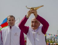 Факел первых Европейских игр «Баку-2015» на Нефтяных Камнях (ФОТО,ВИДЕО)