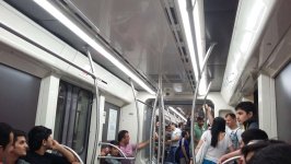Bakı metrosunda yeni qatarlar xəttə buraxılır (ƏLAVƏ OLUNUB) (FOTO)