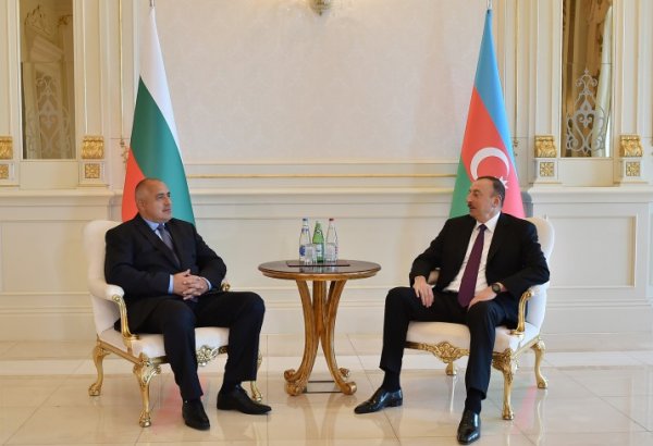 Prezident İlham Əliyev Bolqarıstanın Baş naziri Boyko Borisovu qəbul edib
